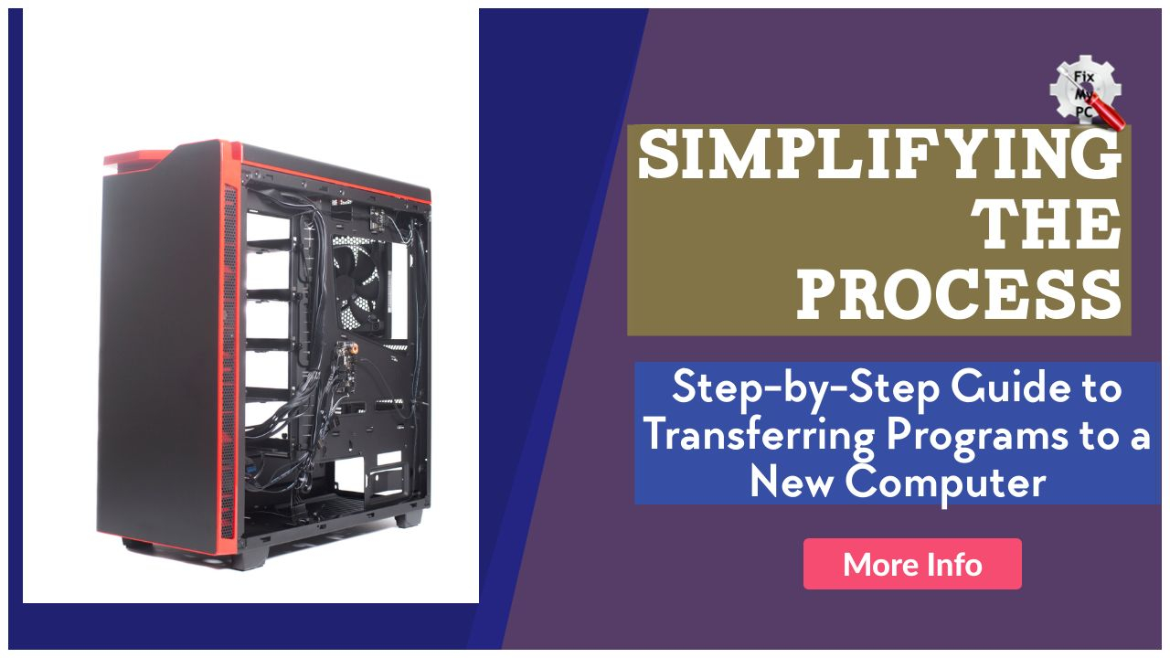 Transferring Programs to a New Computer