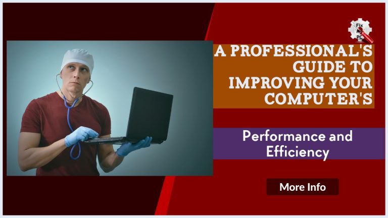 Keep Your PC Running Fast and Efficiently